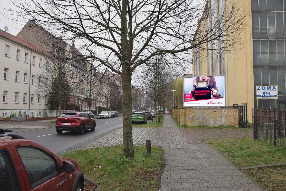 Kranoldstr. 24/ZOMA Einfahrt/Zufahrt Penny (quer)