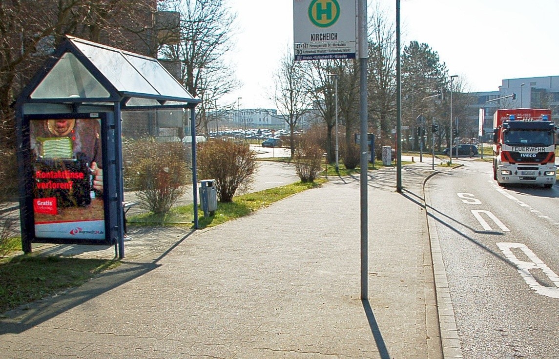 Roermonder Str/Hts Kircheich/Rtg Herzogenrath/aussen  (WH)