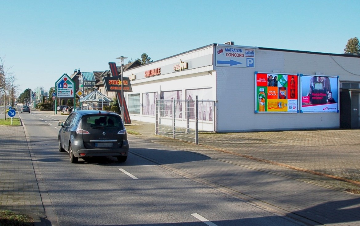 Sonsbecker Str. 28/Zufahrt Edeka (quer)