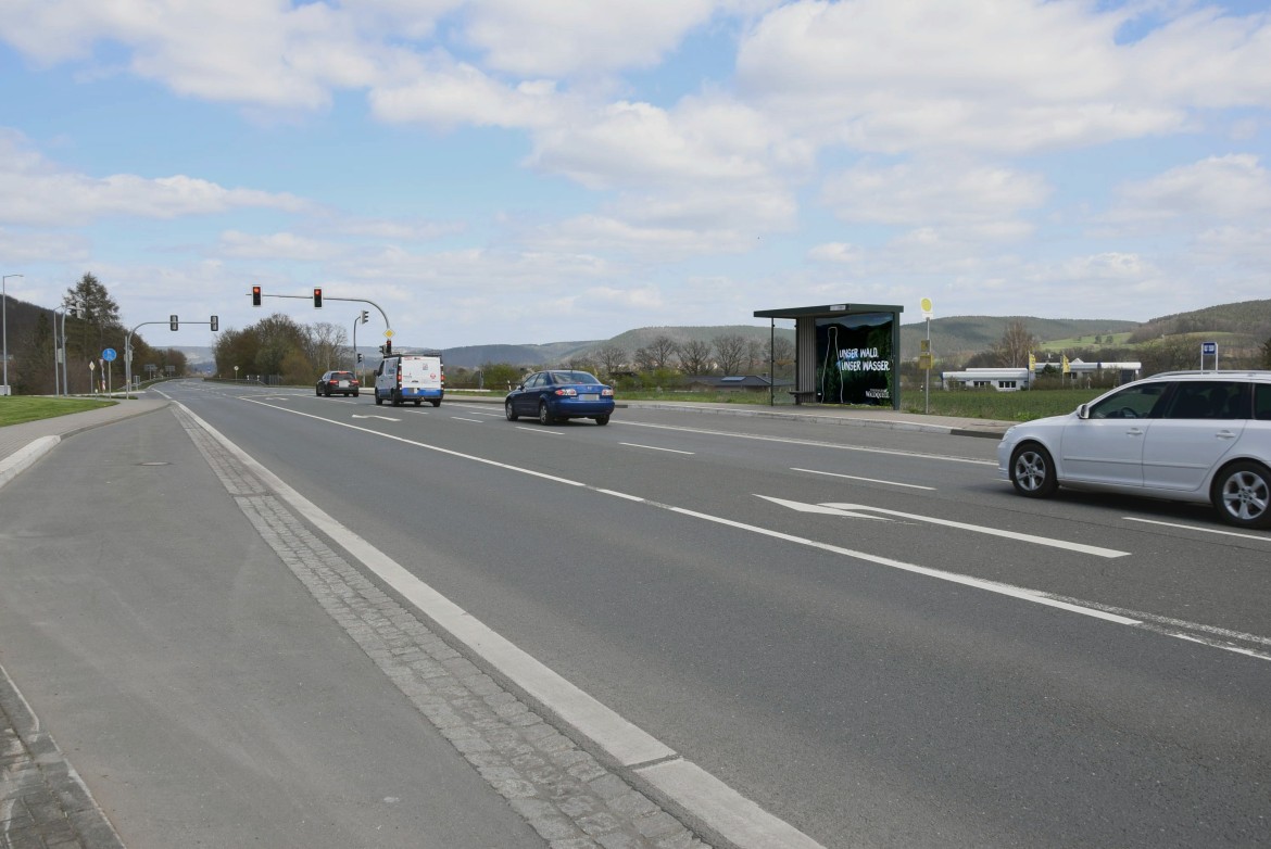 B 88/Gewerbegebiet/Richtung Jena (WH)