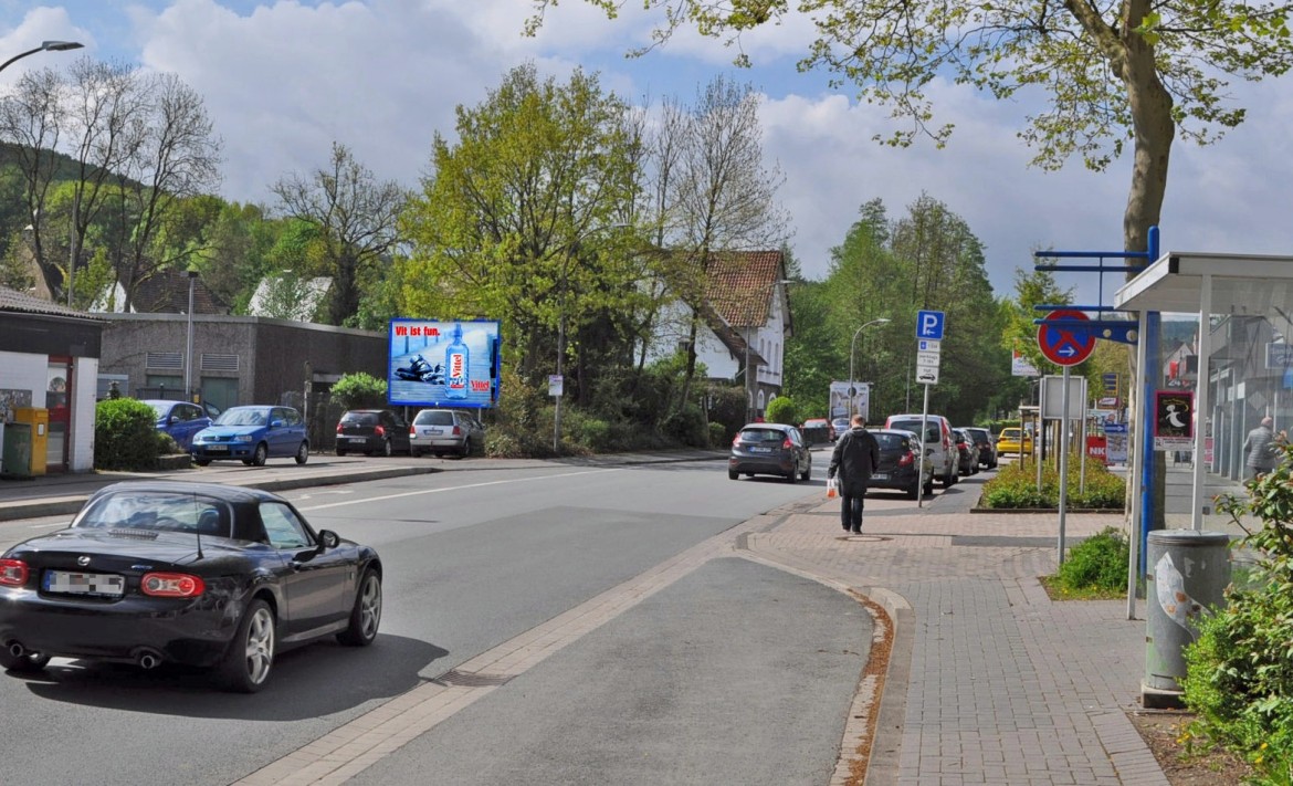 Lemgoer Str. 15/Zufahrt Edeka (quer zur B 238)