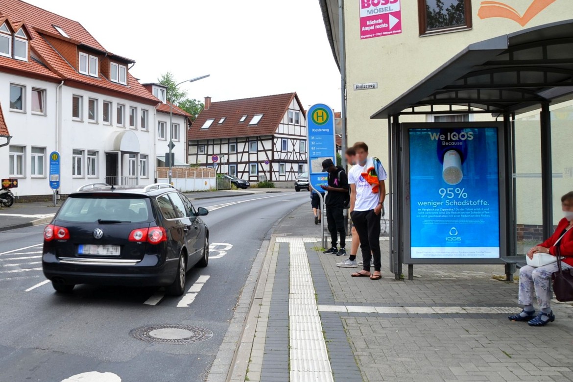 Hannoversche Str/geg. Nr. 130/Hts Klosterweg/innen (WH)