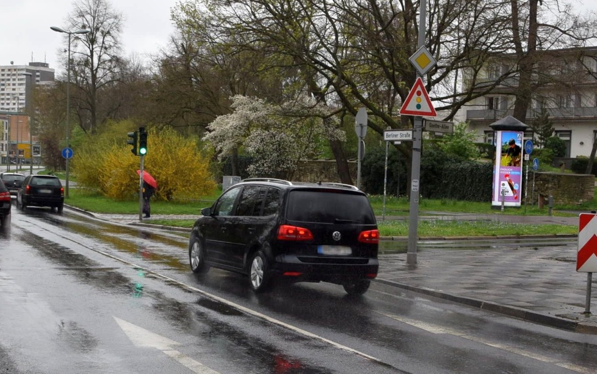 Goethe-Allee/Berliner Str/B 3 + B 27