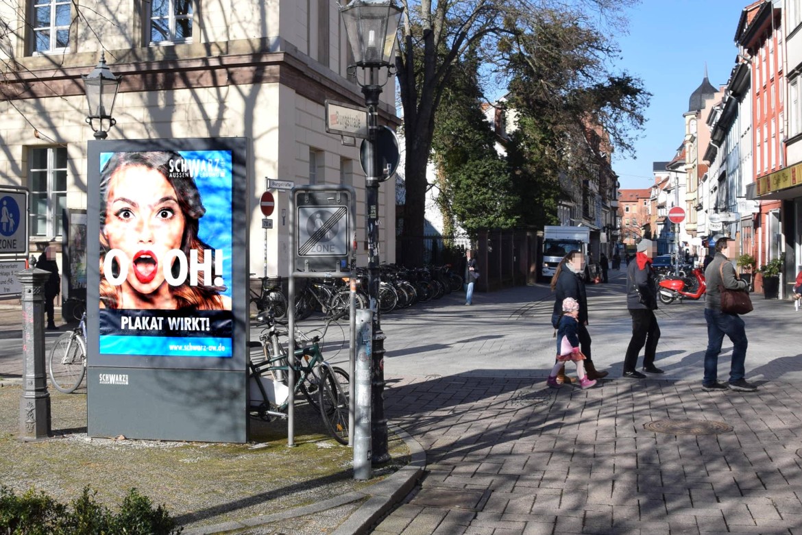 Wilhelmsplatz/Ecke Burgstr/geg. Subway (WE lks)