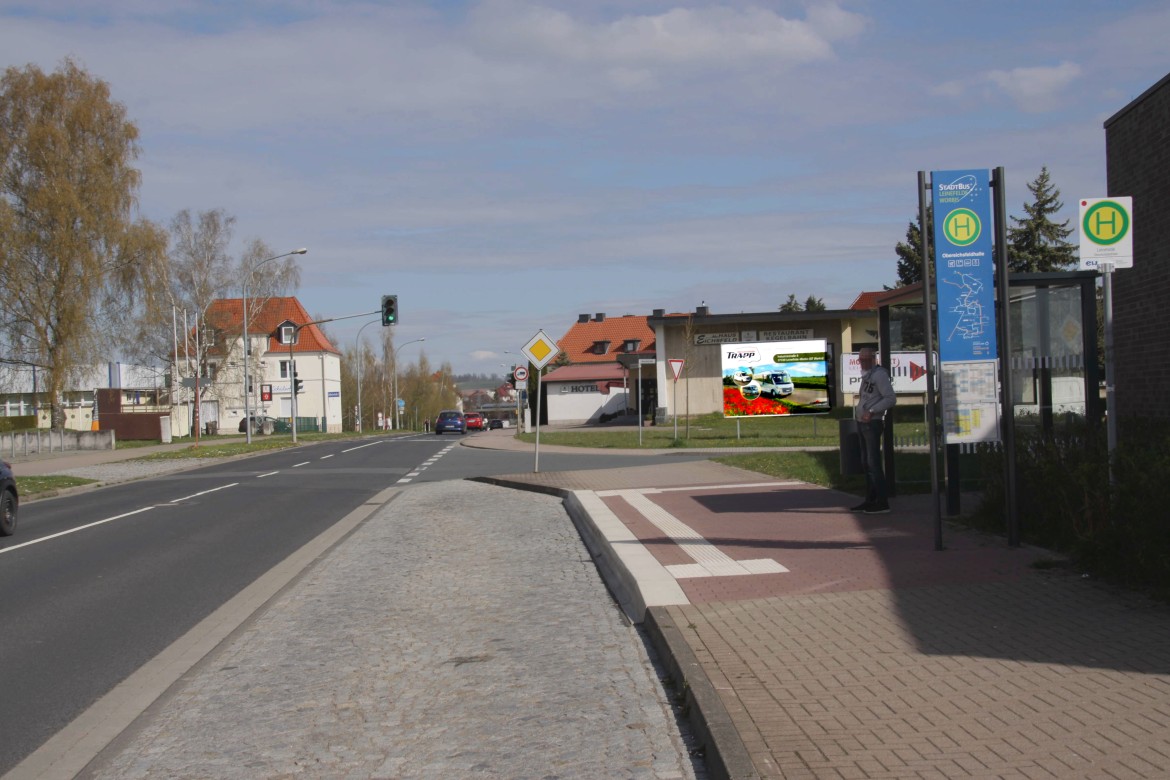 Birkunger Str/Ecke Boschstr/Zuf Aldi/Sicht Aldi