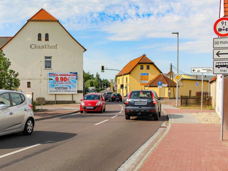 Dessauer Str (L 141)/Hauptstr Gastst?tte quer