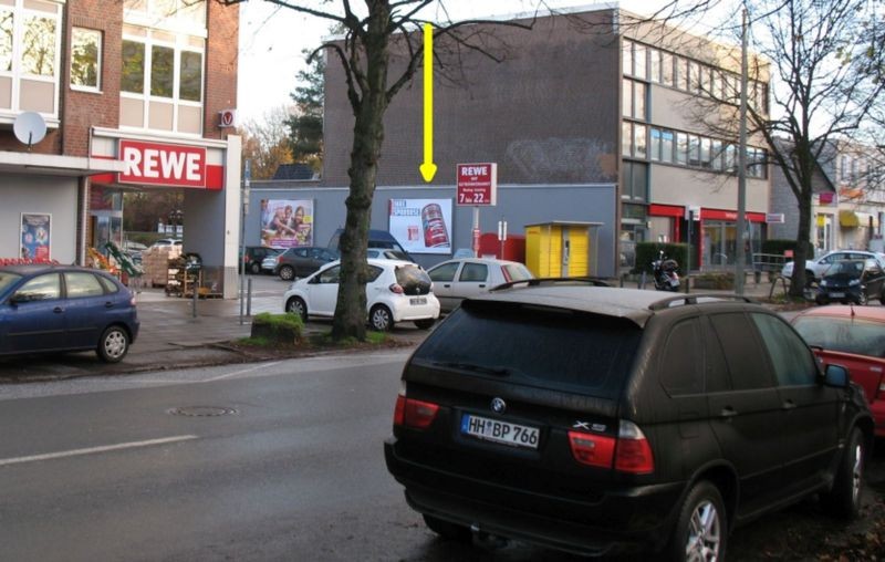Alsterdorfer Str. 255  / Rewe Si. Eing. re.
