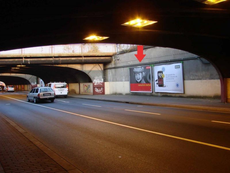 Wilhelmstr. einw./zw. den Ufg.