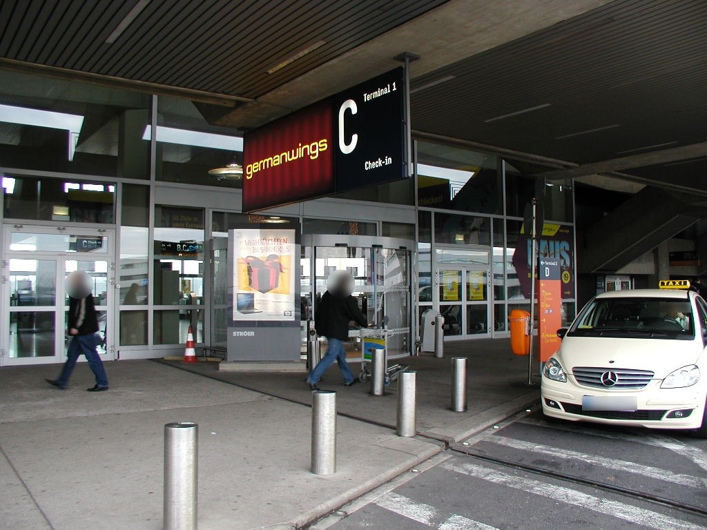 Abflug T1C germanwings