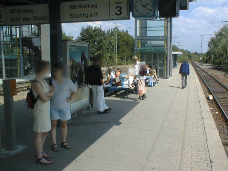 S-Bf Ditzingen, Bstg., Gl. 3, 4. Sto.