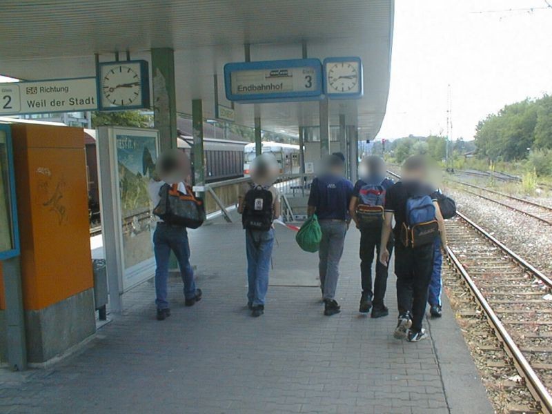 S-Bf Leonberg, Bstg., Gleis 3, 3. Sto.
