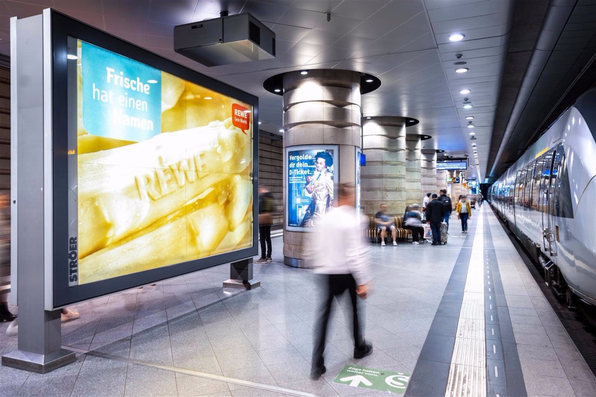 Hbf, Bstg., Gl. 1, City-Tunnel