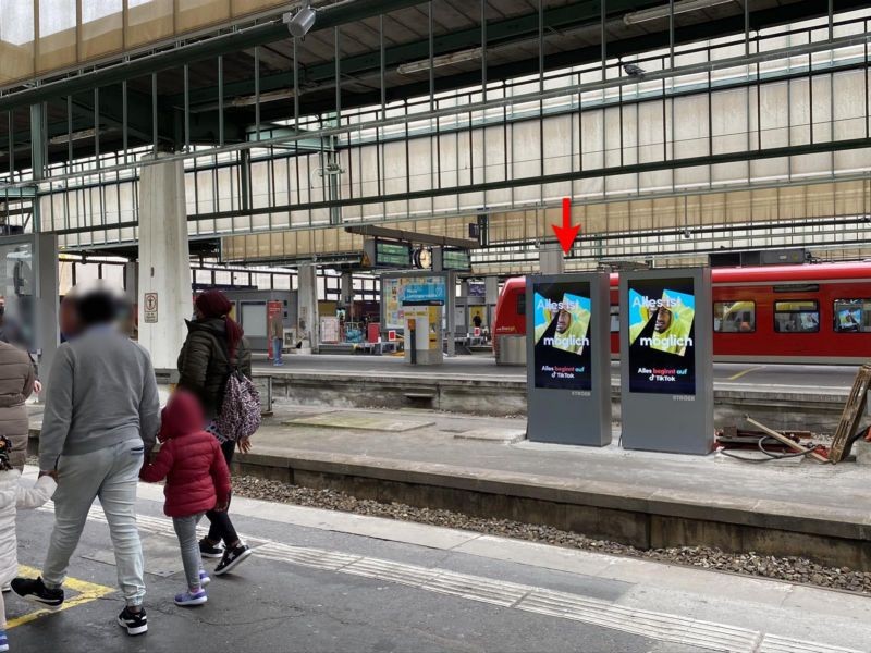 Hbf, Zwi.-Bstg. 12/13-Pos. 1/13