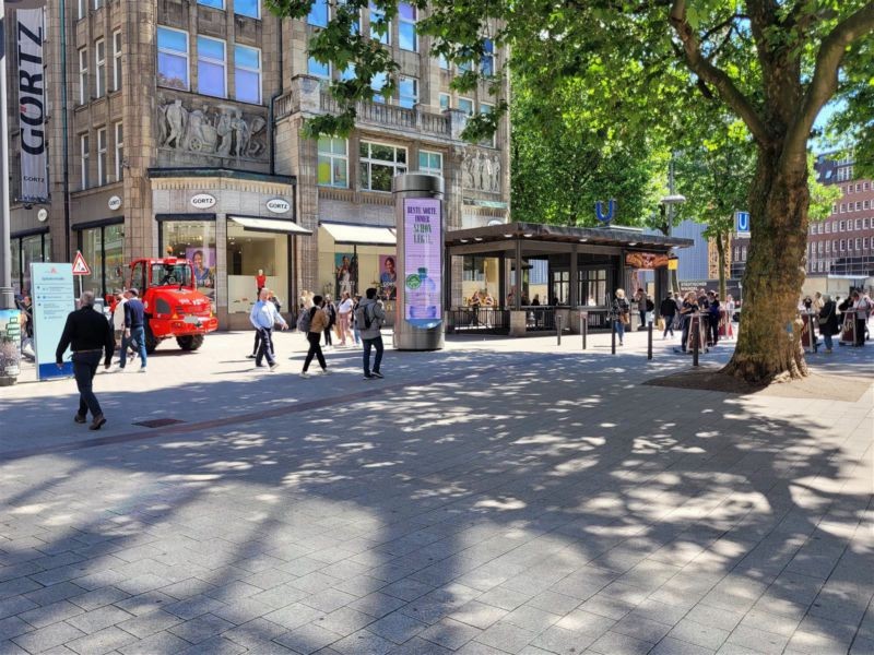 Spitalerstr. vor Barkhof Ri. HBF#2
