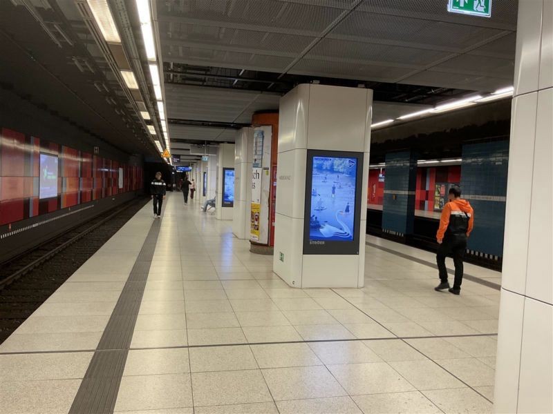 S-Bf Harburg Rathaus, Gl. ber, 6. Sto v li