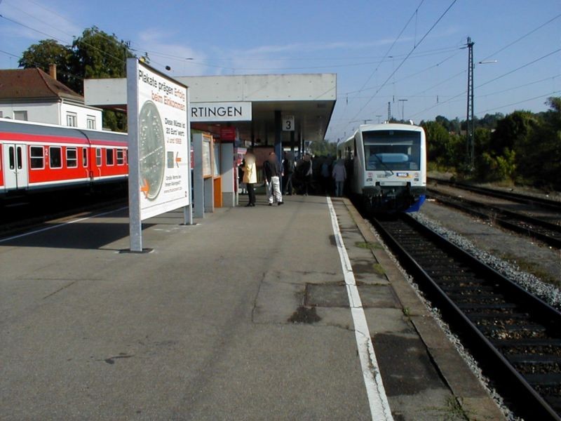 Bf, Bstg., Gleis 3, 1. Sto.