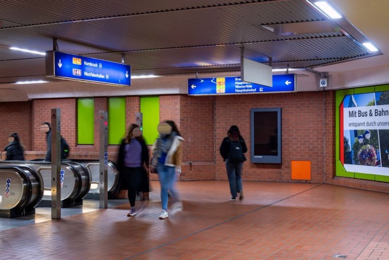 U-Bf Stadtgarten,VTE Ost,Ri.Hombruch/Westfalenh.