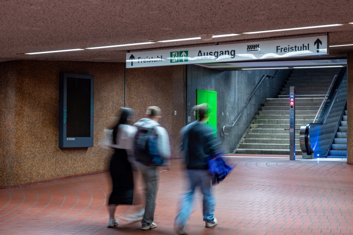 U-Bf Kampstraße, VTE, Ausg. Freistuhl
