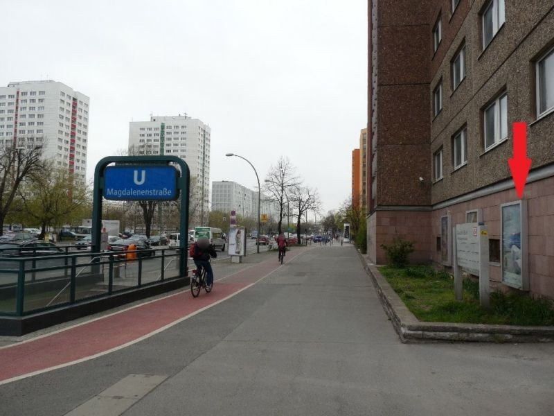 Frankfurter Allee, an Gebäude DB AG, 11.Sto.
