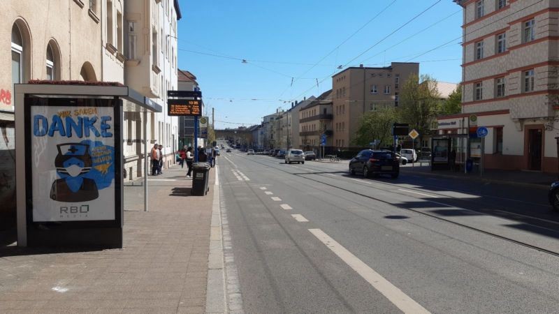 Georg-Schumann-Str./Gottlaßstr. Landwärts/We.li.