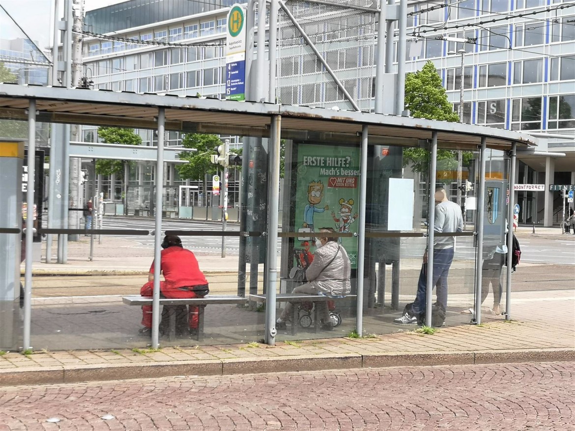 Augustusplatz 10 m vor Rossplatz/HST/Si. Str.