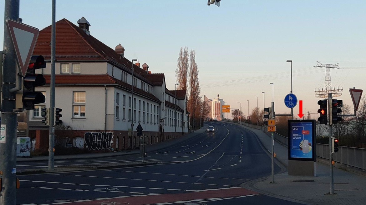Brandenburger Straße nach Adenauerallee/We.re